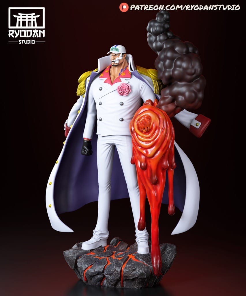 P站图纸印象馆 Ryodan 海贼王 赤犬 Ryodan 海贼王 赤犬