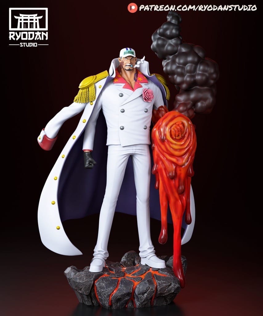 P站图纸印象馆 Ryodan 海贼王 赤犬 Ryodan 海贼王 赤犬