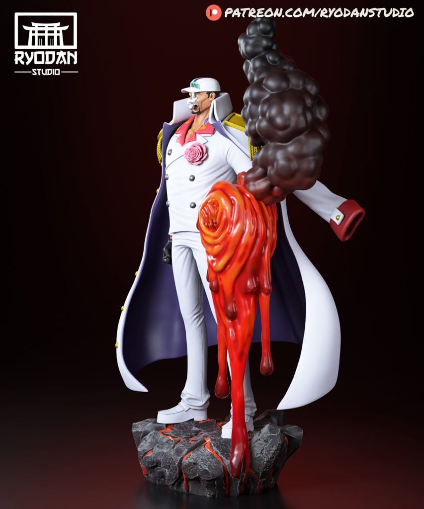 P站图纸印象馆 Ryodan 海贼王 赤犬 Ryodan 海贼王 赤犬