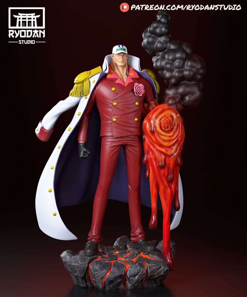 P站图纸印象馆 Ryodan 海贼王 赤犬 Ryodan 海贼王 赤犬