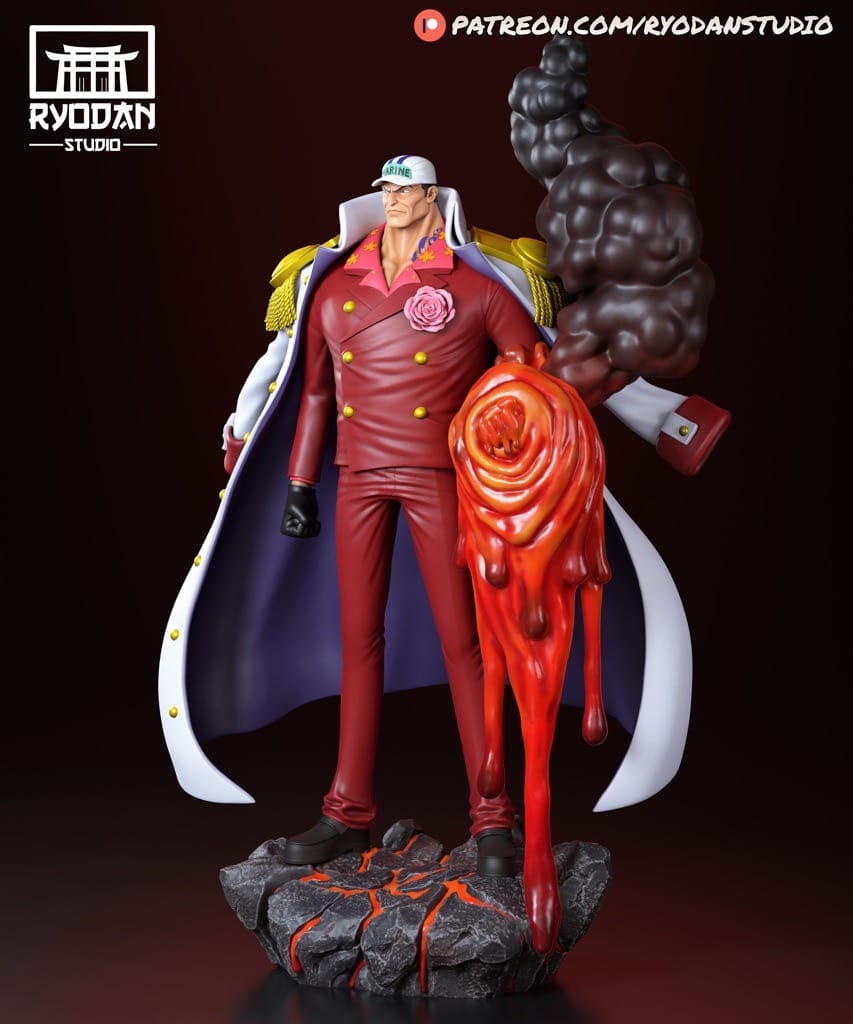 P站图纸印象馆 Ryodan 海贼王 赤犬 Ryodan 海贼王 赤犬