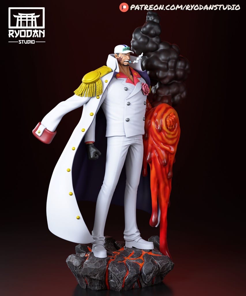 P站图纸印象馆 Ryodan 海贼王 赤犬 Ryodan 海贼王 赤犬