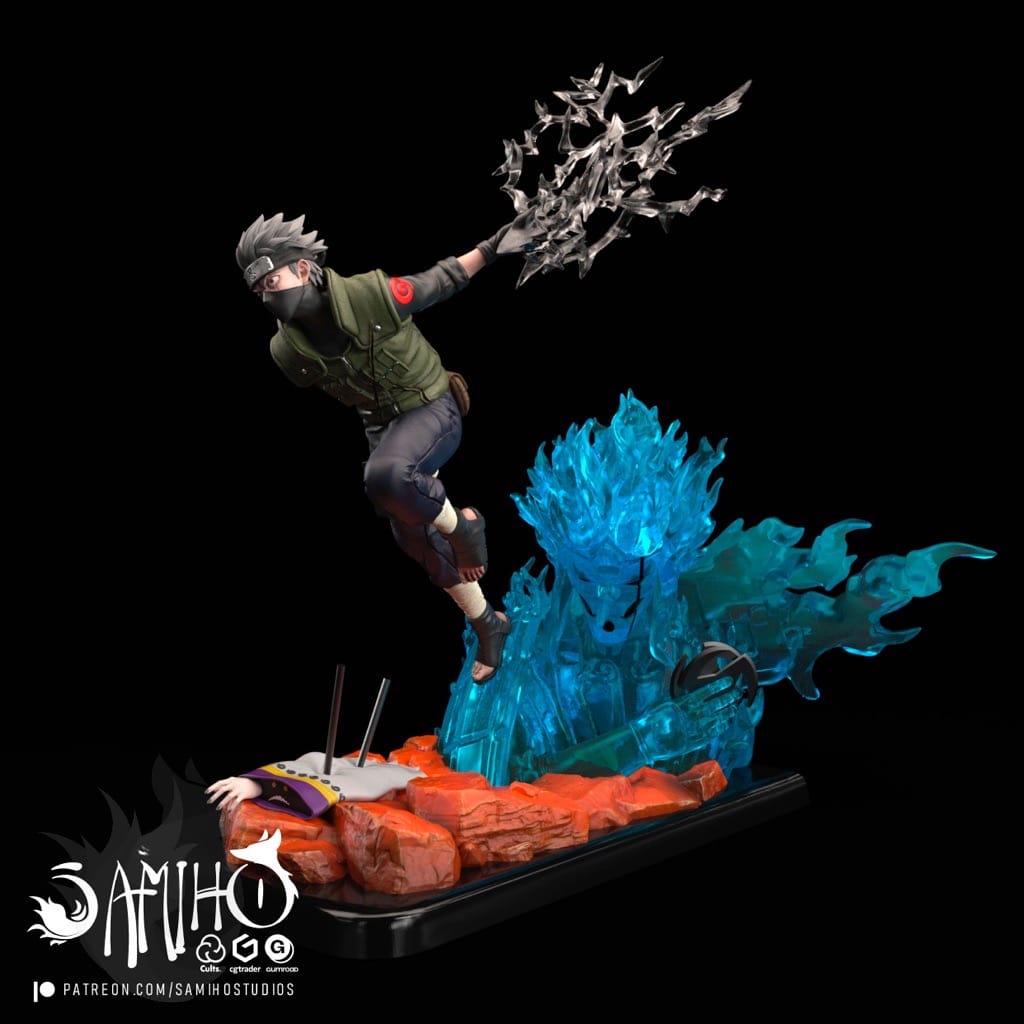 P站图纸印象馆 Samiho 火影忍者 卡卡西 Samiho 火影忍者 卡卡西