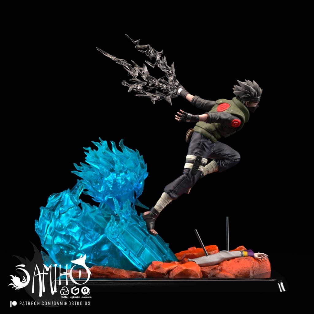 P站图纸印象馆 Samiho 火影忍者 卡卡西 Samiho 火影忍者 卡卡西