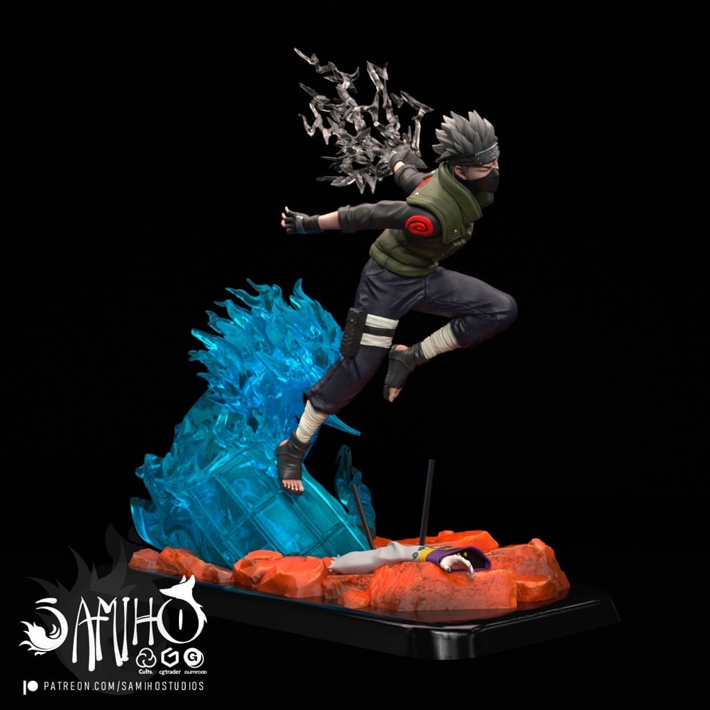 P站图纸印象馆 Samiho 火影忍者 卡卡西 Samiho 火影忍者 卡卡西