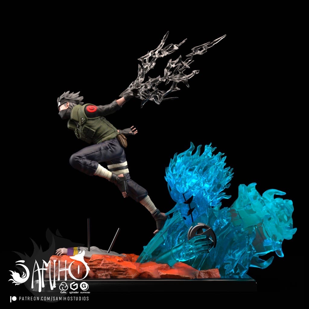 P站图纸印象馆 Samiho 火影忍者 卡卡西 Samiho 火影忍者 卡卡西