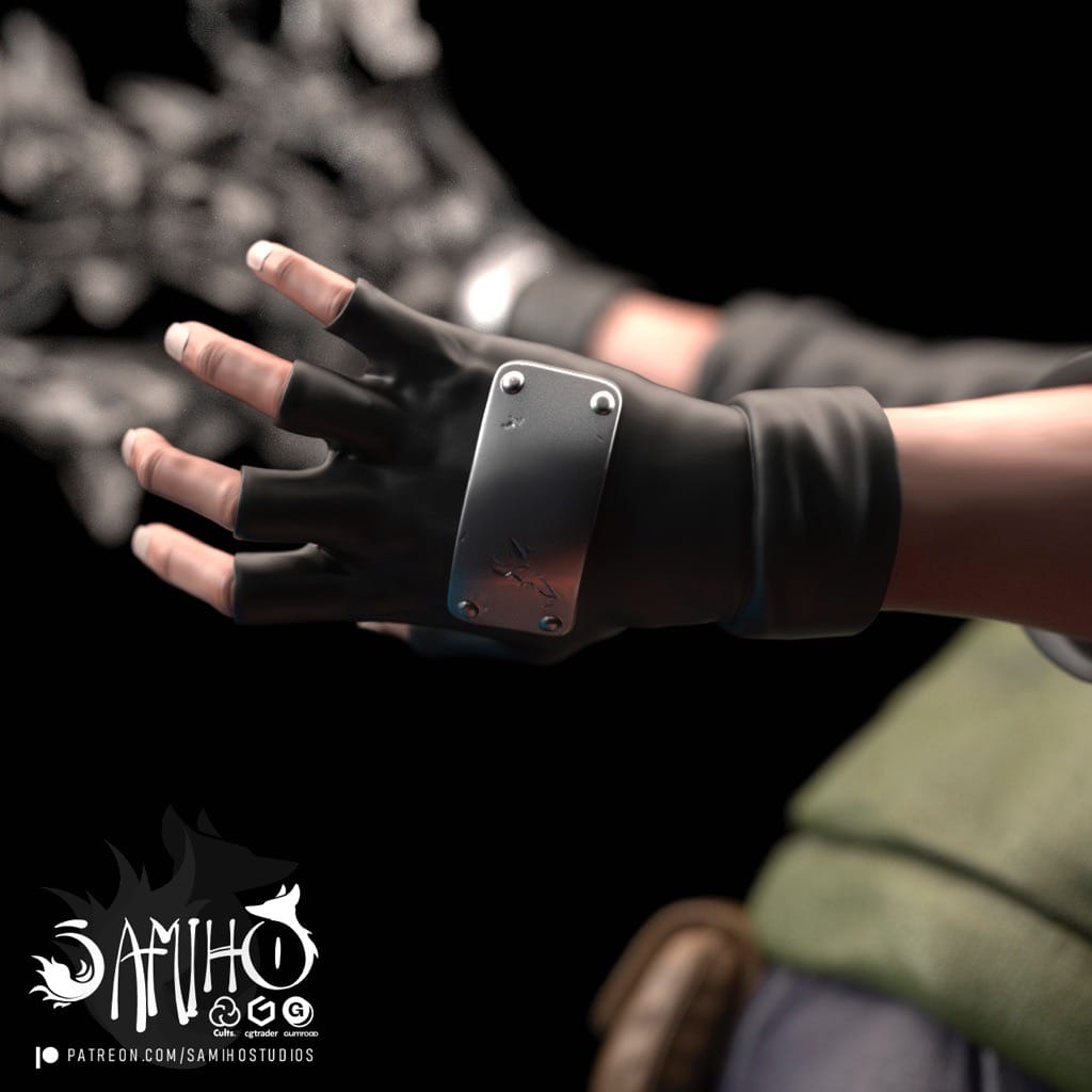 P站图纸印象馆 Samiho 火影忍者 卡卡西 Samiho 火影忍者 卡卡西