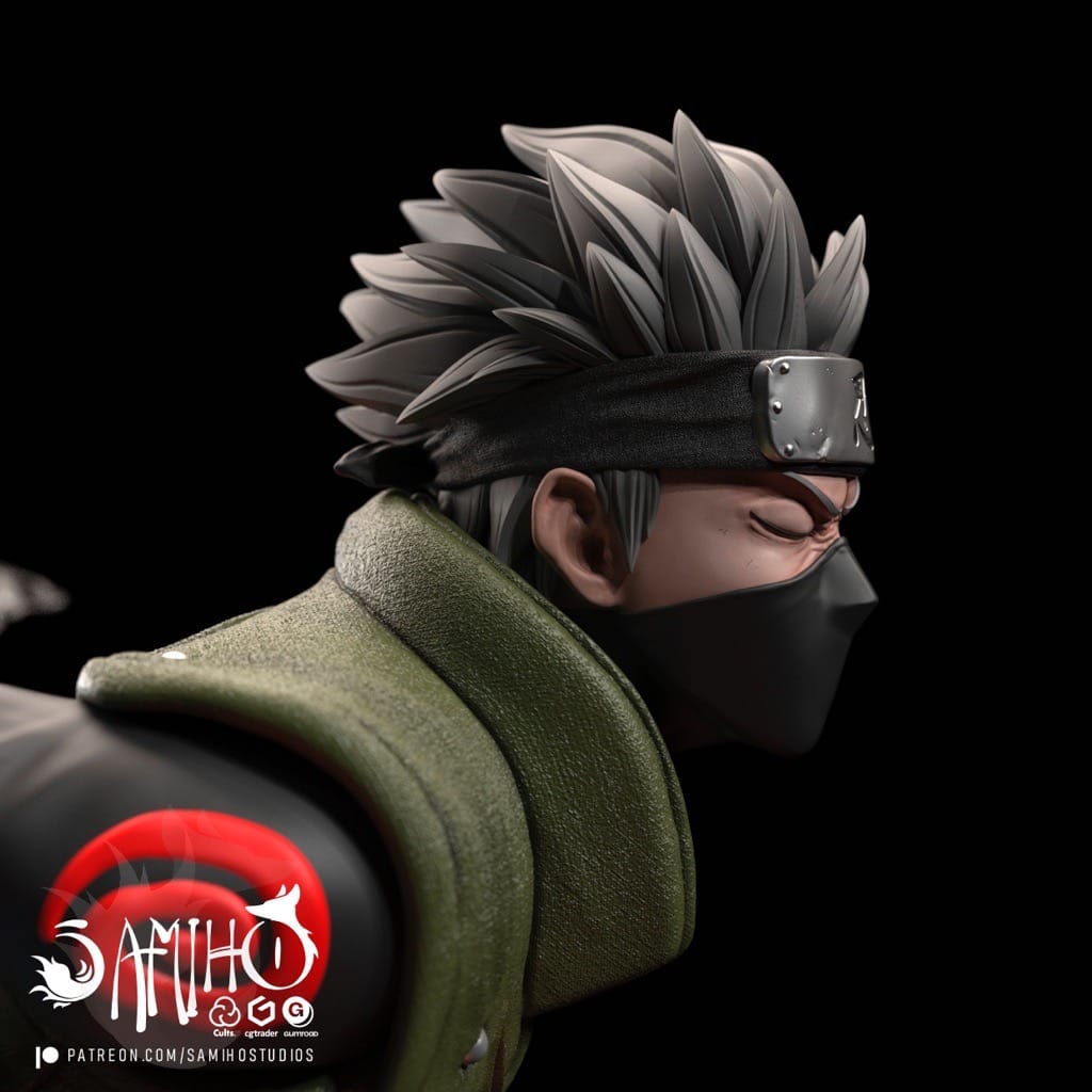 P站图纸印象馆 Samiho 火影忍者 卡卡西 Samiho 火影忍者 卡卡西