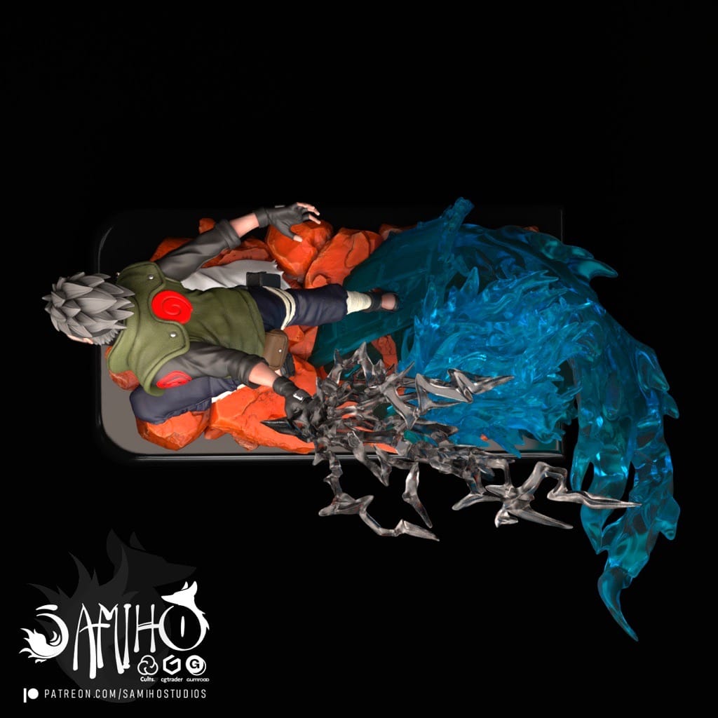 P站图纸印象馆 Samiho 火影忍者 卡卡西 Samiho 火影忍者 卡卡西