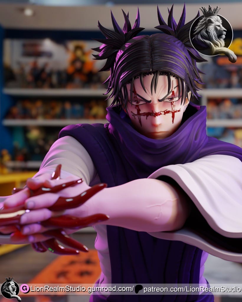 P站图纸印象馆 LionRealm 咒术回战 胀相 LionRealm 咒术回战 胀相