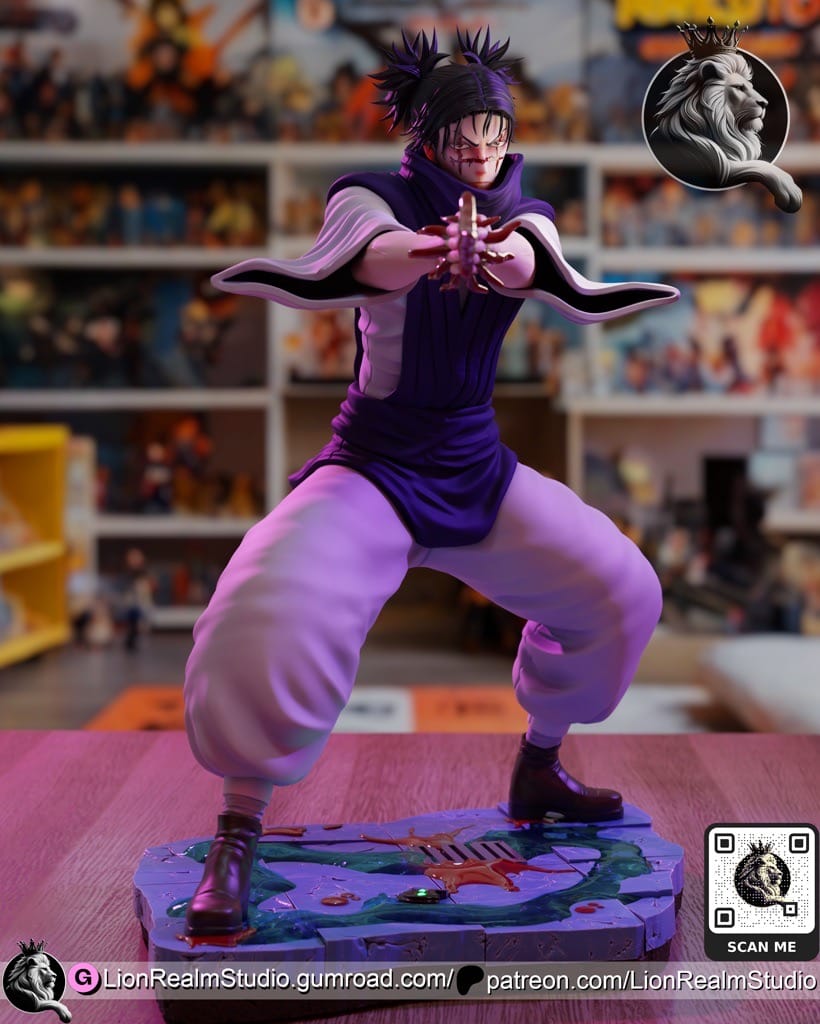 P站图纸印象馆 LionRealm 咒术回战 胀相 LionRealm 咒术回战 胀相