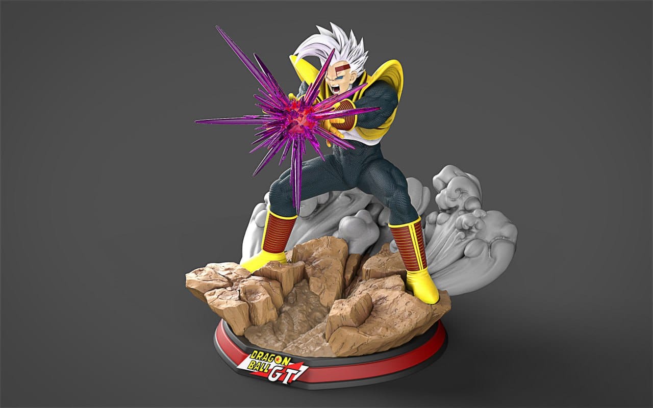 P站图纸印象馆 龙珠 贝吉塔 龙珠 贝吉塔