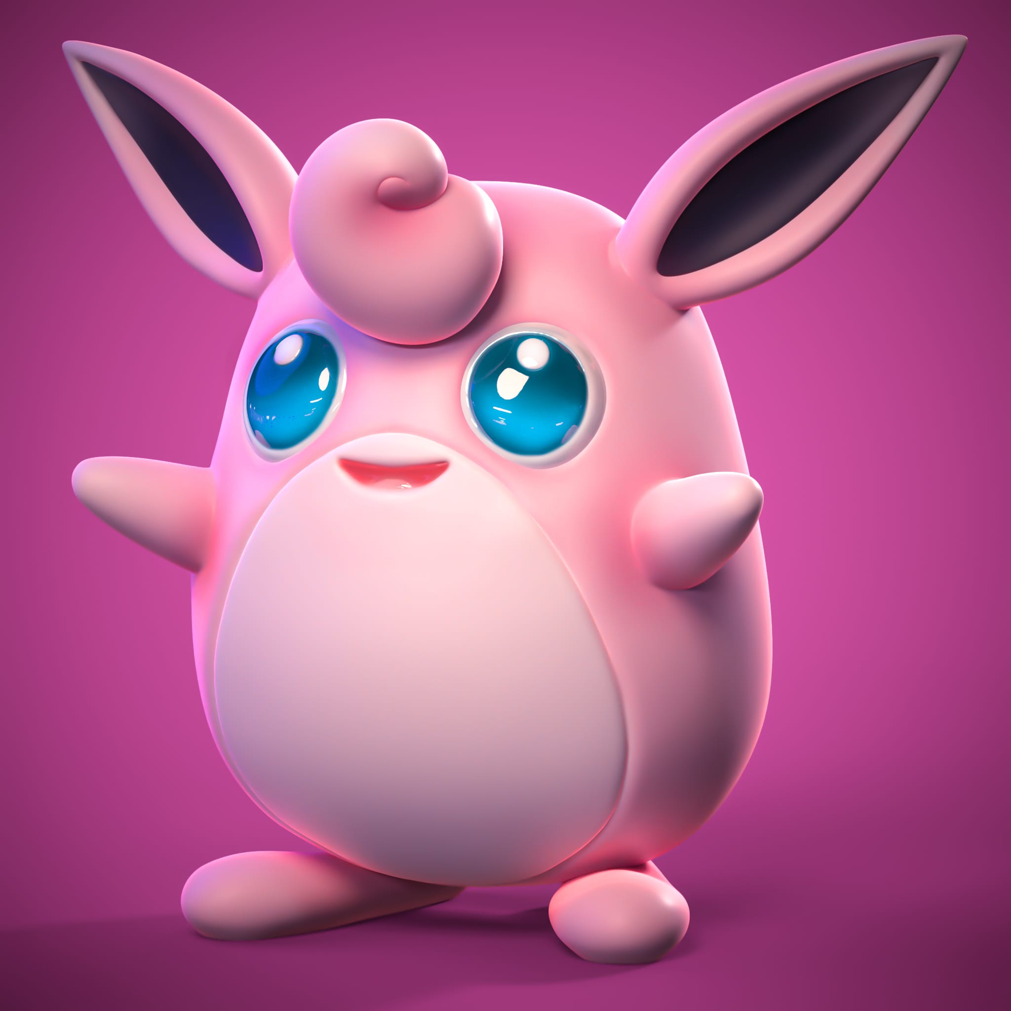 P站图纸印象馆 Ydeval 精灵宝可梦 胖可丁 Ydeval 精灵宝可梦 胖可丁