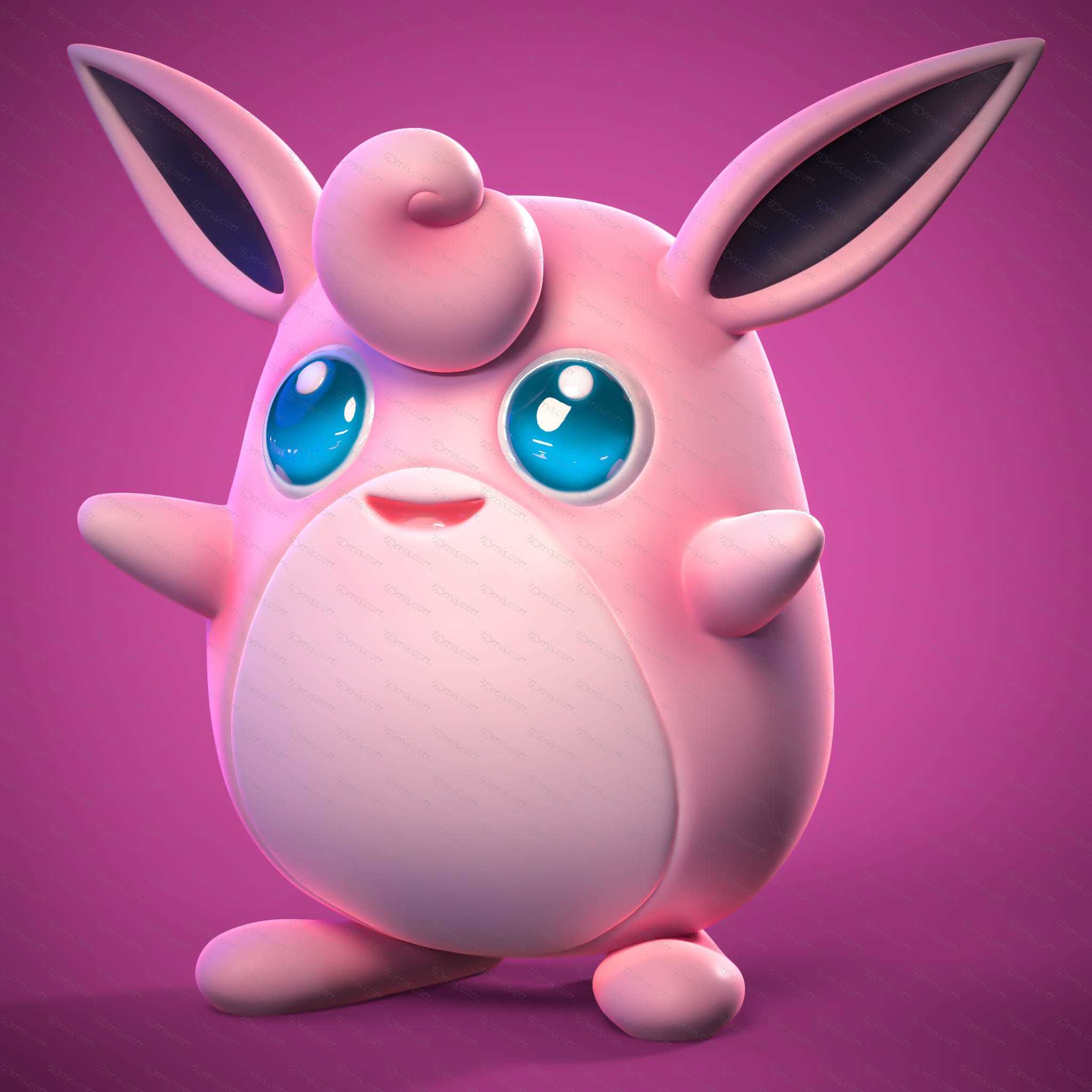 P站图纸印象馆 Ydeval 精灵宝可梦 胖可丁 Ydeval 精灵宝可梦 胖可丁