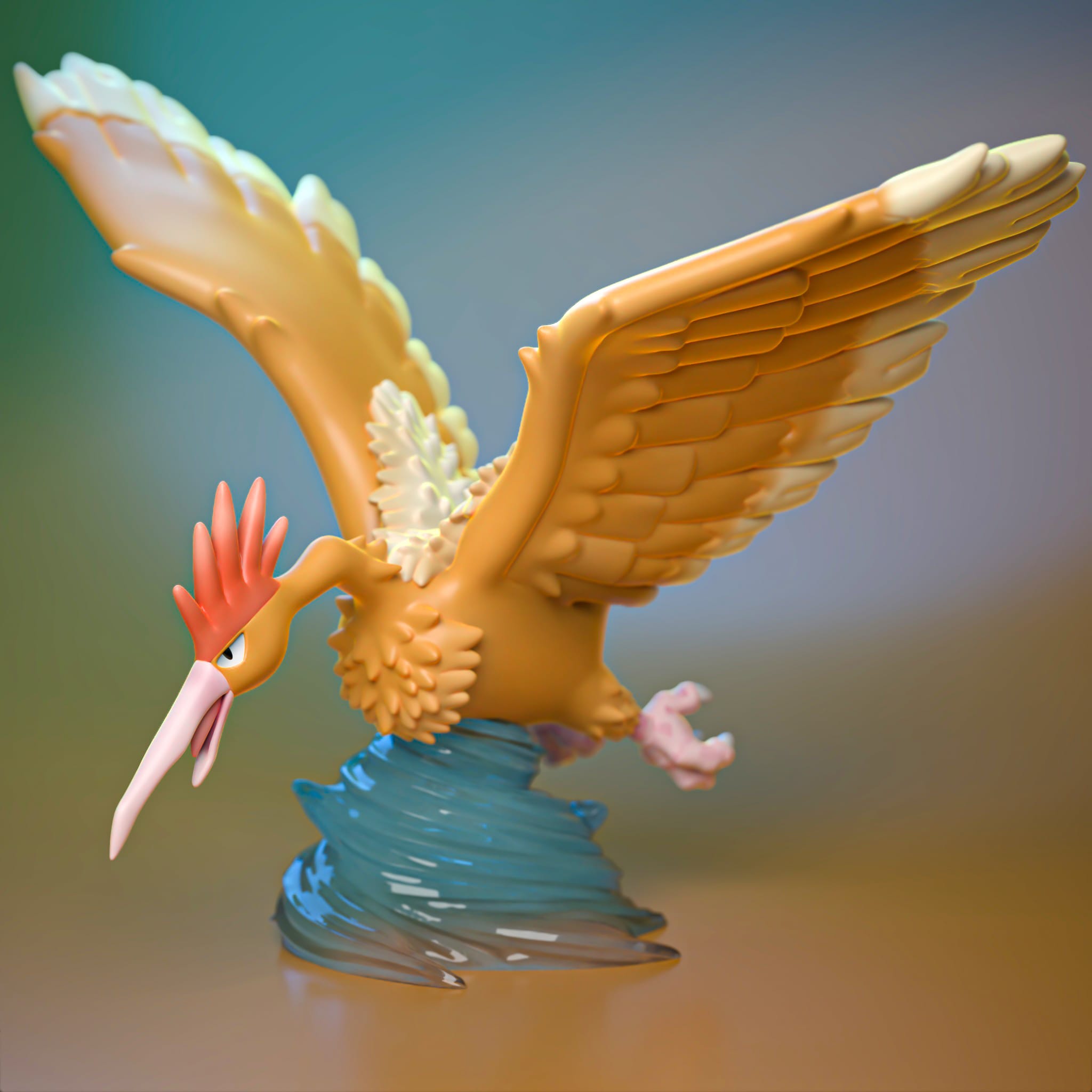 P站图纸印象馆 Ydeval 精灵宝可梦 大嘴雀 Ydeval 精灵宝可梦 大嘴雀