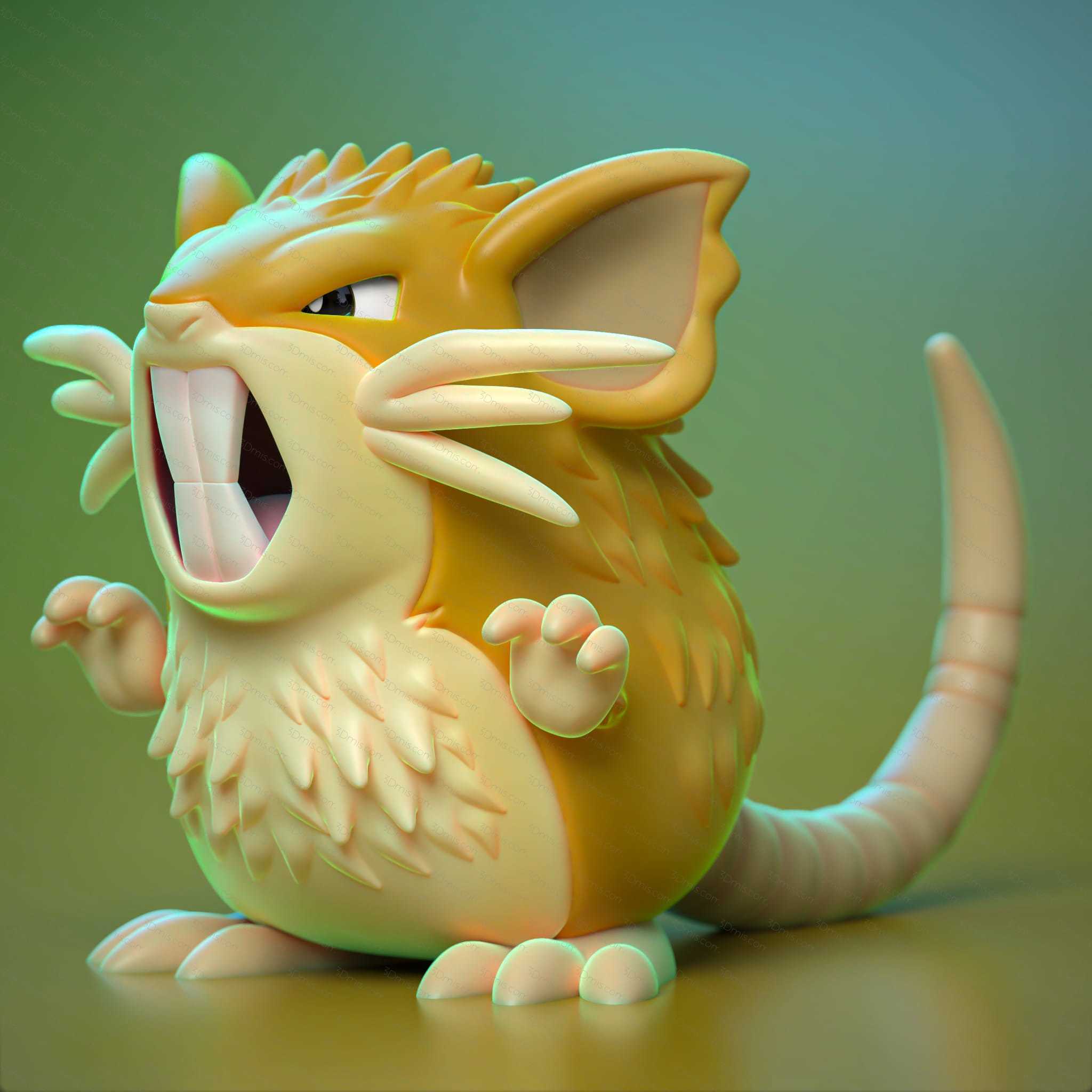 P站图纸印象馆 Ydeval 精灵宝可梦 拉达 Ydeval 精灵宝可梦 拉达