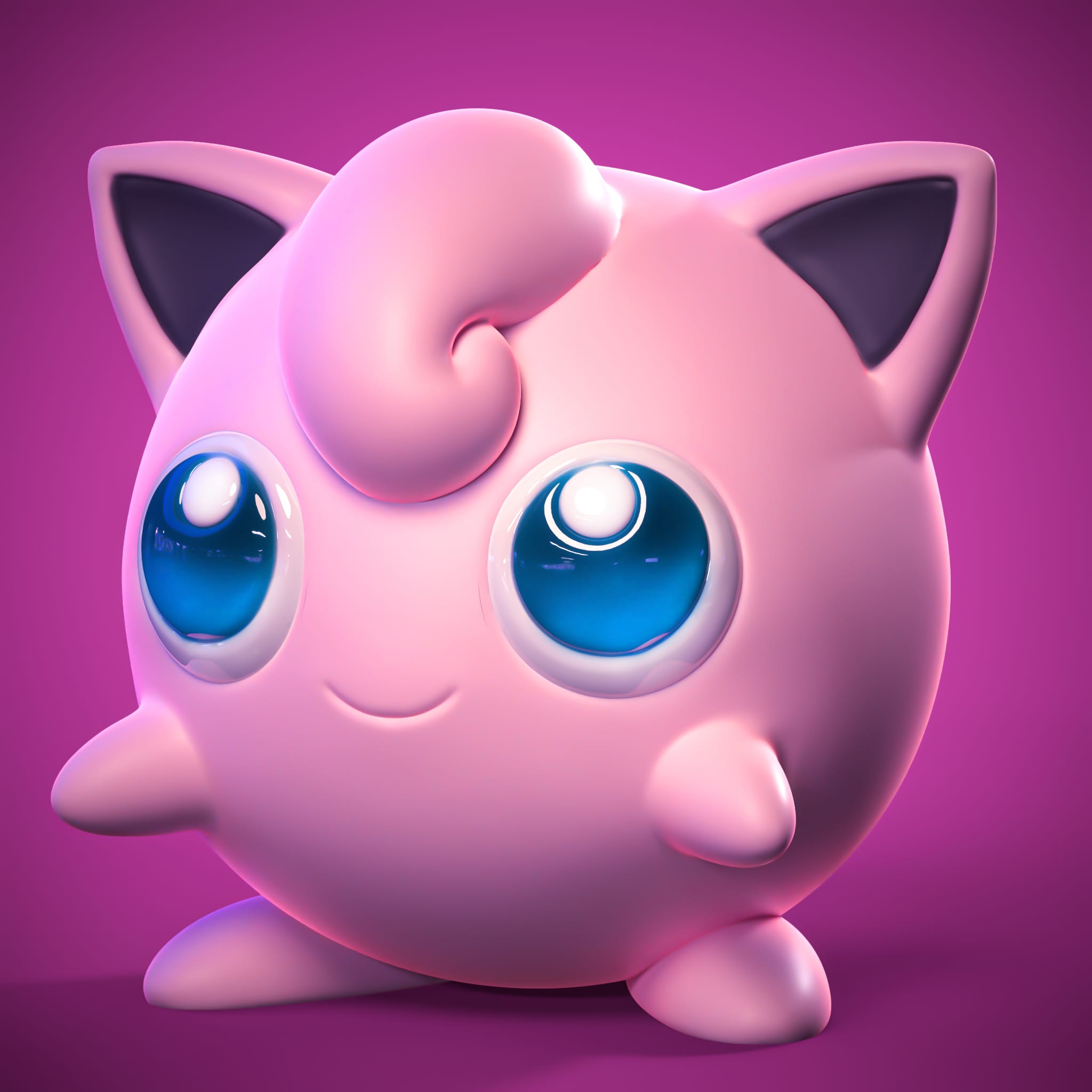 P站图纸印象馆 Ydeval 精灵宝可梦 胖丁 Ydeval 精灵宝可梦 胖丁