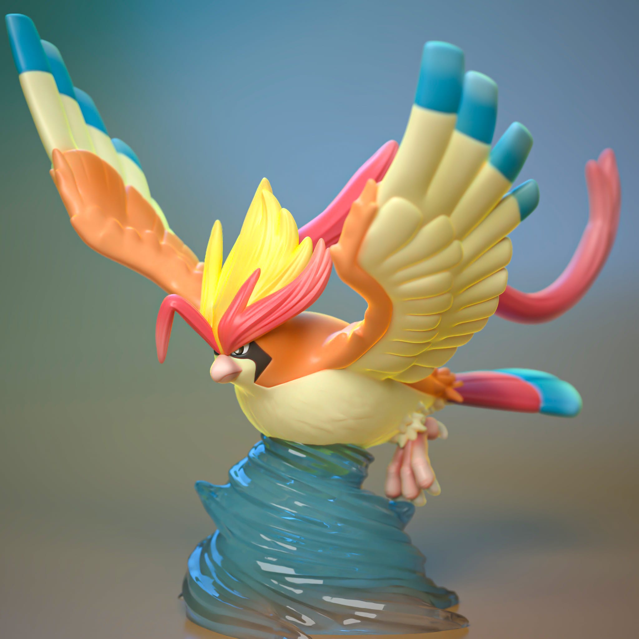 P站图纸印象馆 Ydeval 精灵宝可梦 大比鸟 Ydeval 精灵宝可梦 大比鸟