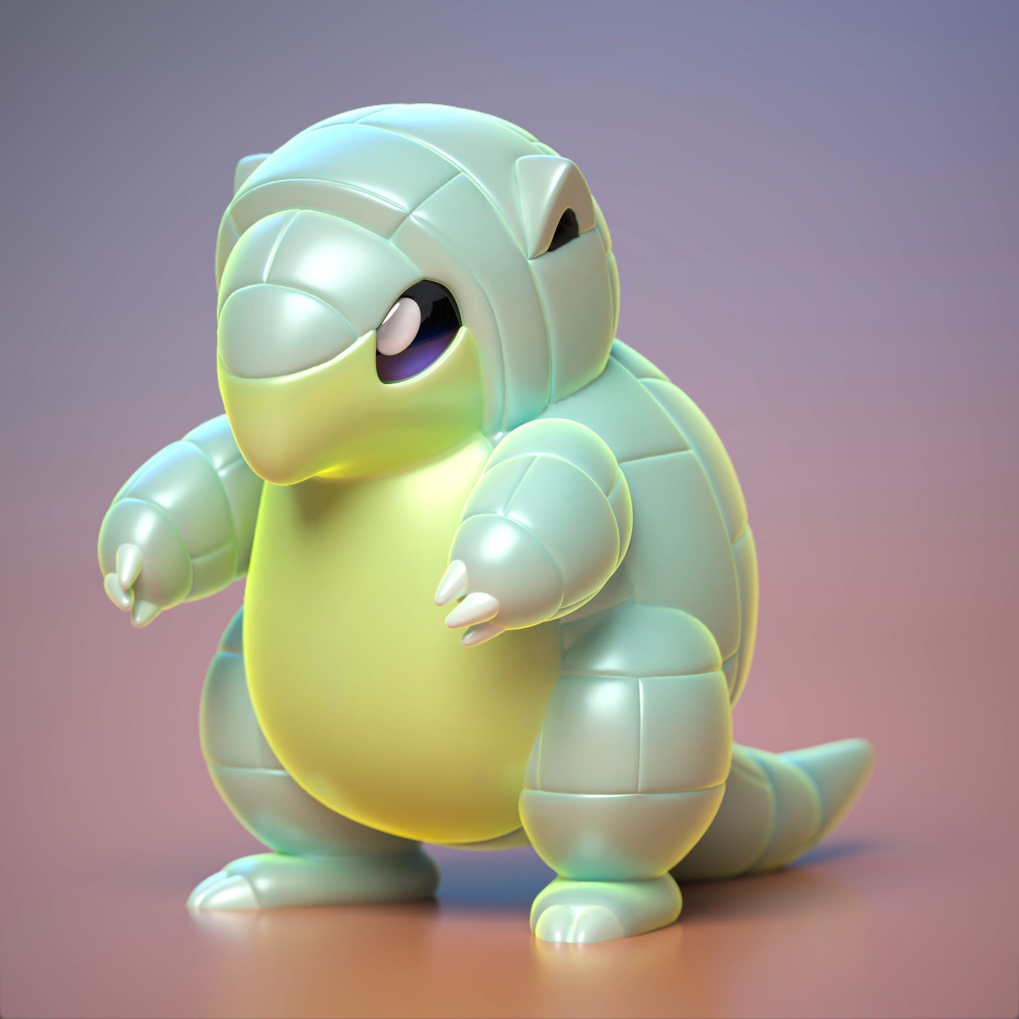 P站图纸印象馆 Ydeval 精灵宝可梦 阿罗拉穿山鼠 Ydeval 精灵宝可梦 阿罗拉穿山鼠