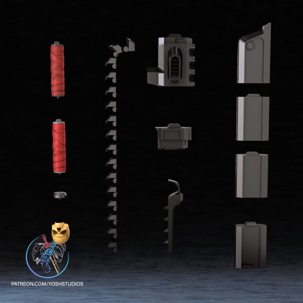 P站图纸印象馆 Yosh 战锤40k 希德拉弗型链锯剑 Yosh 战锤40k 希德拉弗型链锯剑