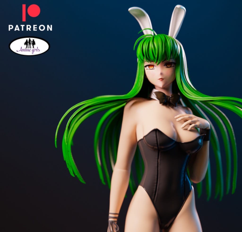 P站图纸印象馆 ANIME GIRLS 反叛的鲁路修 C.C ANIME GIRLS 反叛的鲁路修 C.C