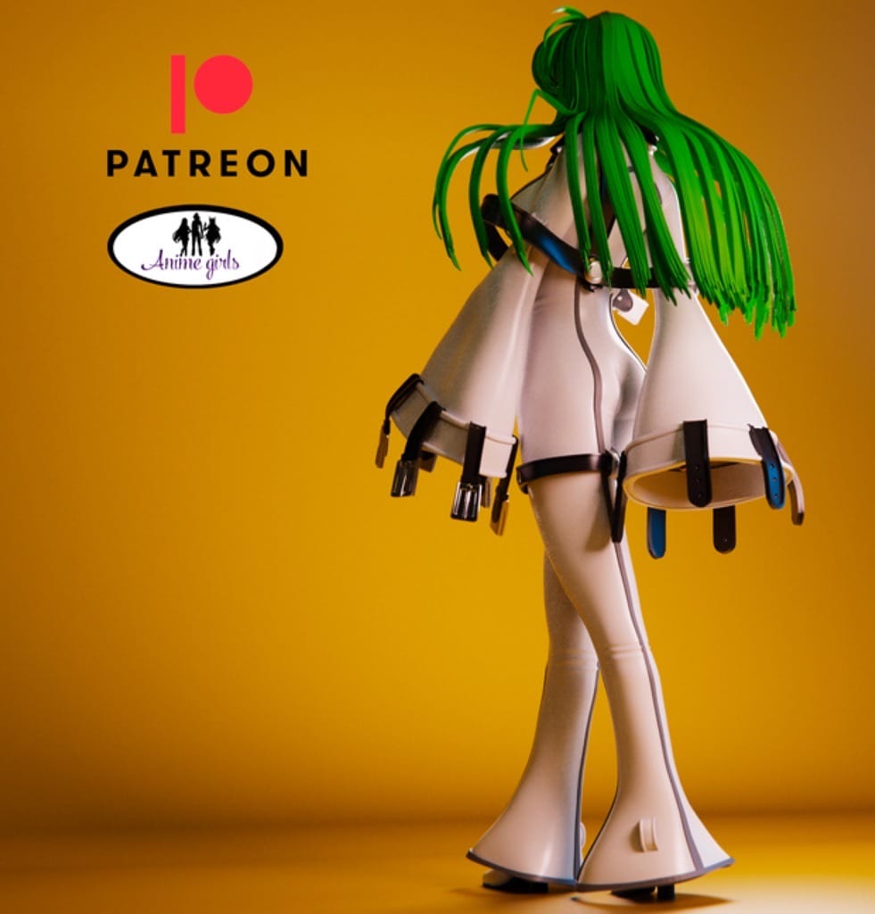 P站图纸印象馆 ANIME GIRLS 反叛的鲁路修 C.C ANIME GIRLS 反叛的鲁路修 C.C