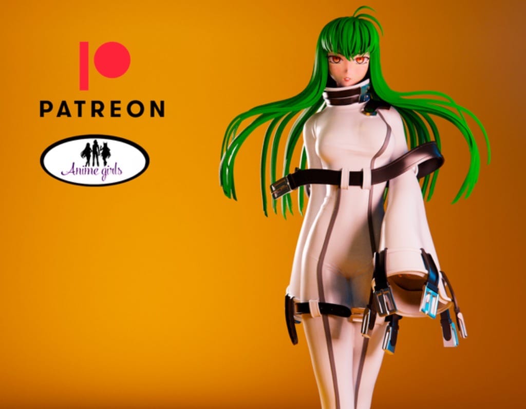 P站图纸印象馆 ANIME GIRLS 反叛的鲁路修 C.C ANIME GIRLS 反叛的鲁路修 C.C