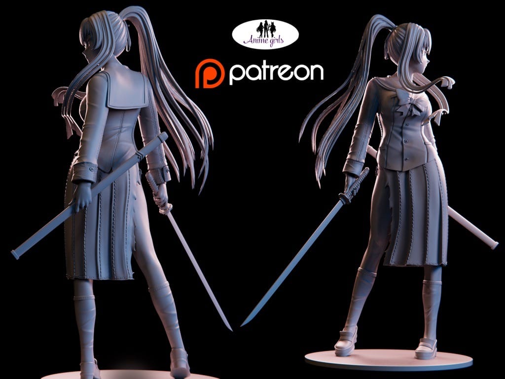 P站图纸印象馆 ANIME GIRLS 学园默示录 毒岛冴子 ANIME GIRLS 学园默示录 毒岛冴子