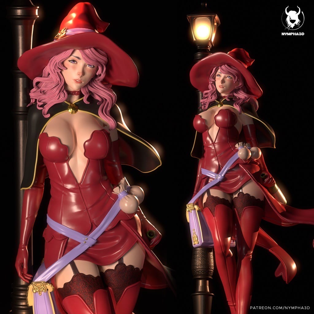 P站图纸印象馆 NYMPHA 3D 黑色五叶草 巴纳莎·艾诺泰卡 NYMPHA 3D 黑色五叶草 巴纳莎·艾诺泰卡