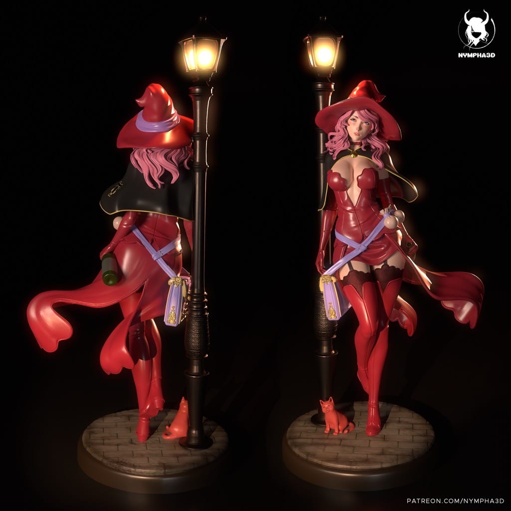 P站图纸印象馆 NYMPHA 3D 黑色五叶草 巴纳莎·艾诺泰卡 NYMPHA 3D 黑色五叶草 巴纳莎·艾诺泰卡