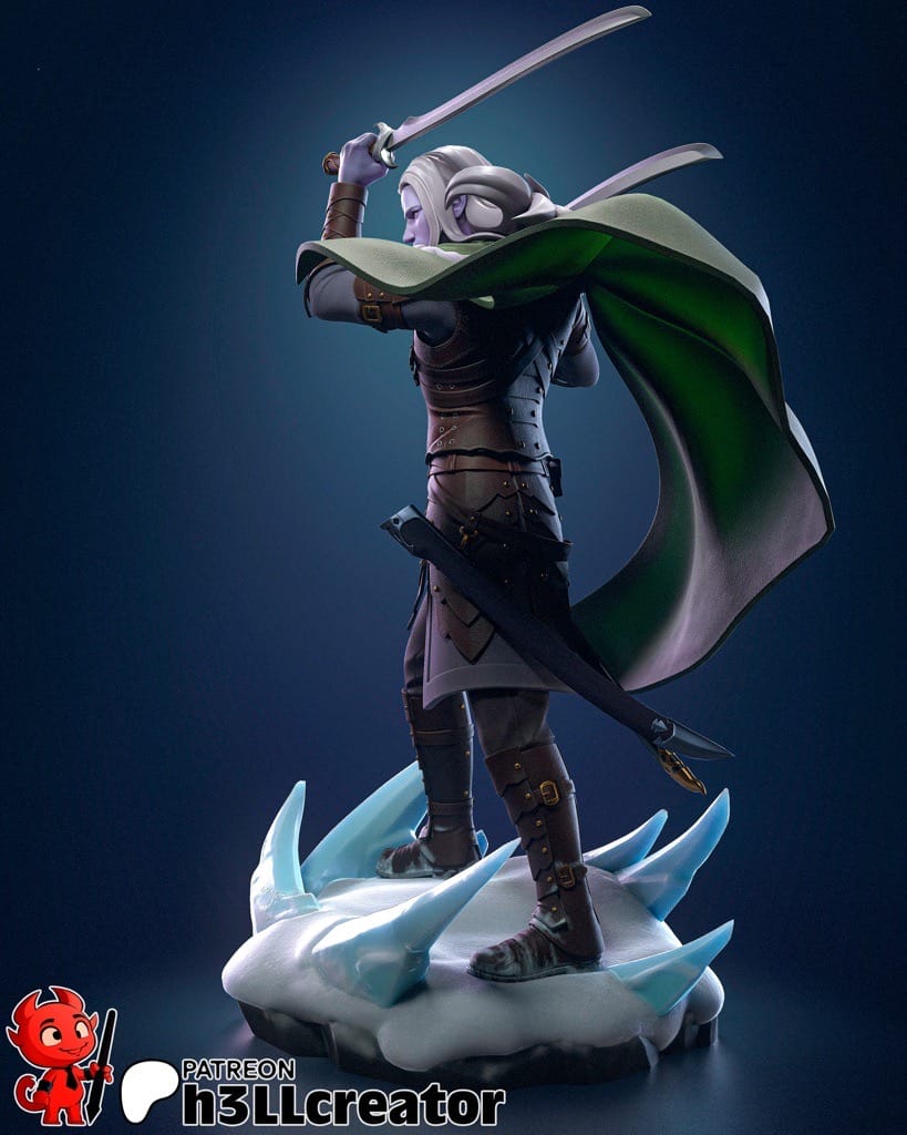 P站图纸印象馆 H3LL 龙与地下城 崔斯特·杜垩登 H3LL 龙与地下城 崔斯特·杜垩登