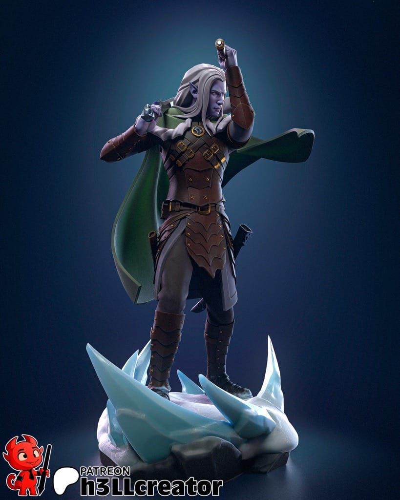 P站图纸印象馆 H3LL 龙与地下城 崔斯特·杜垩登 H3LL 龙与地下城 崔斯特·杜垩登