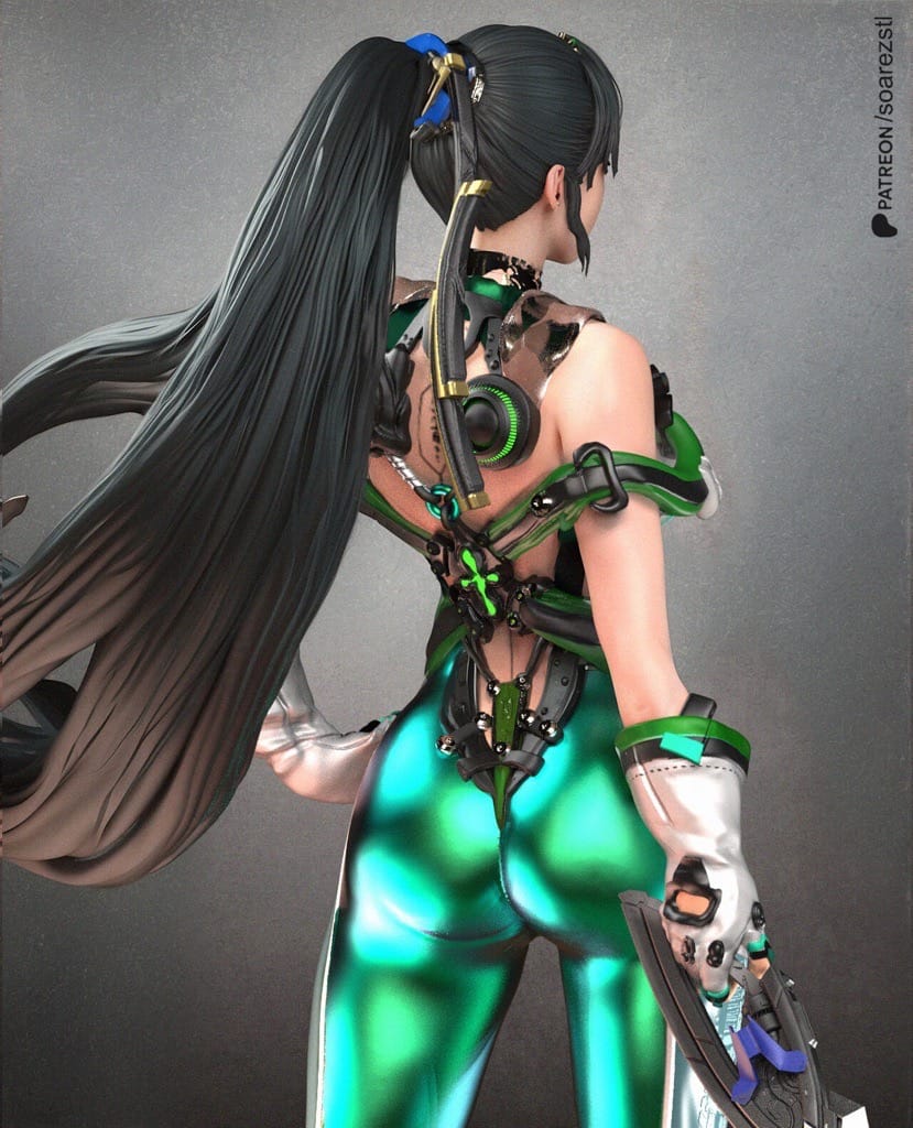 P站图纸印象馆 Soarez3D 星刃 伊芙 Soarez3D 星刃 伊芙