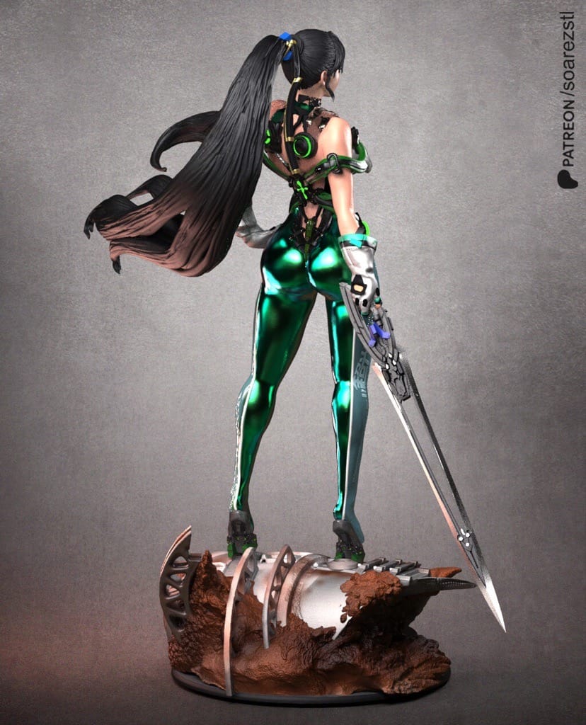 P站图纸印象馆 Soarez3D 星刃 伊芙 Soarez3D 星刃 伊芙