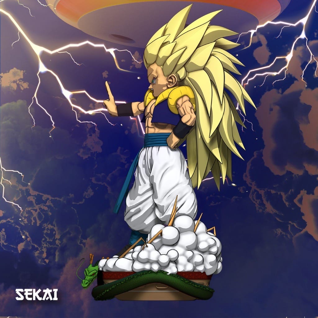 P站图纸印象馆 Sekai 龙珠 悟天克斯 Sekai 龙珠 悟天克斯