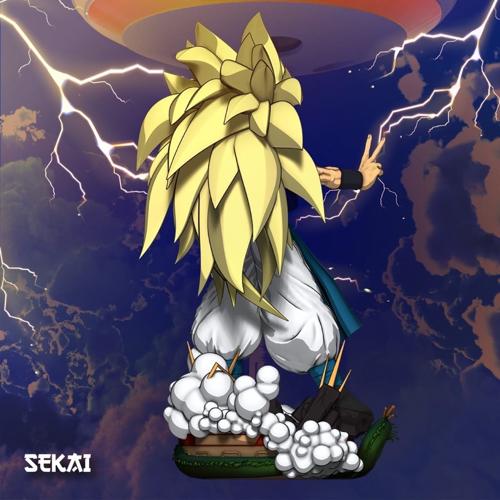 P站图纸印象馆 Sekai 龙珠 悟天克斯 Sekai 龙珠 悟天克斯