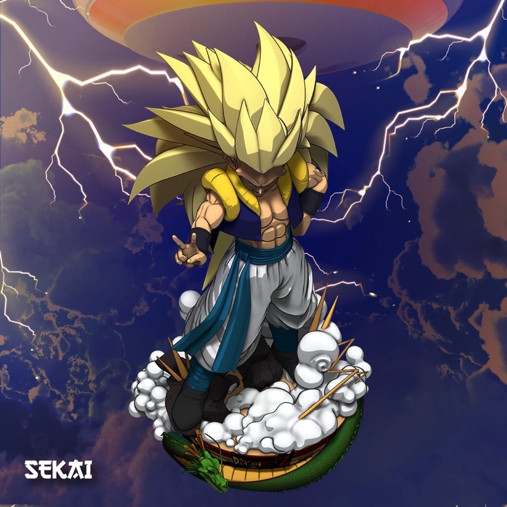 P站图纸印象馆 Sekai 龙珠 悟天克斯 Sekai 龙珠 悟天克斯