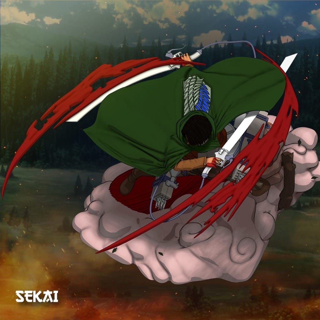 P站图纸印象馆 Sekai 进击的巨人 利威尔·阿克曼 Sekai 进击的巨人 利威尔·阿克曼