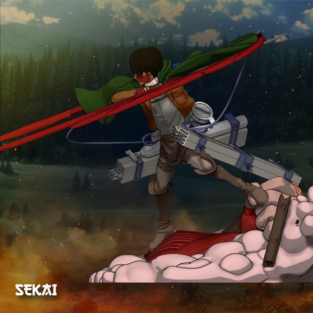 P站图纸印象馆 Sekai 进击的巨人 利威尔·阿克曼 Sekai 进击的巨人 利威尔·阿克曼