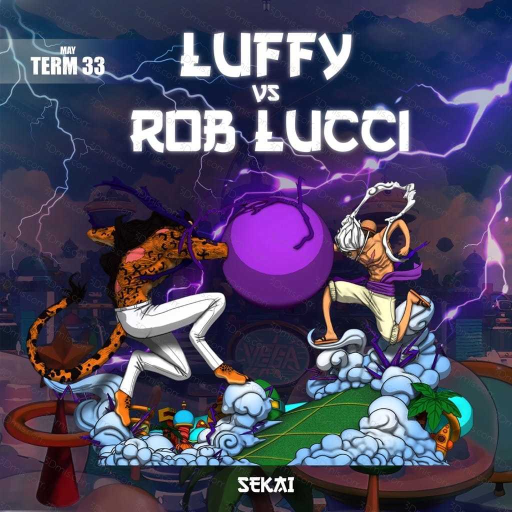 Sekai 海贼王 路飞对罗宾