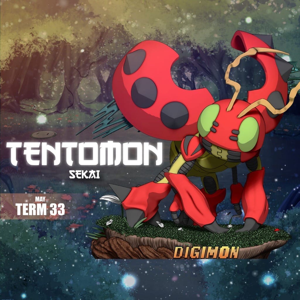 P站图纸印象馆 Sekai 数码宝贝 瓢虫兽 Sekai 数码宝贝 瓢虫兽