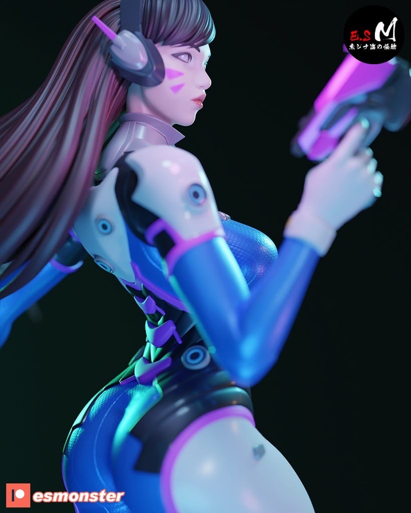 P站图纸印象馆 ESMonster 守望先锋 D.VA ESMonster 守望先锋 D.VA