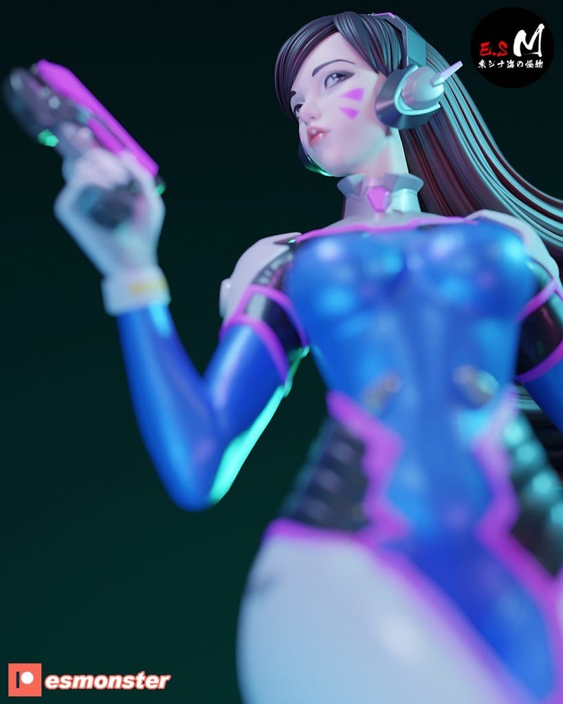 P站图纸印象馆 ESMonster 守望先锋 D.VA ESMonster 守望先锋 D.VA