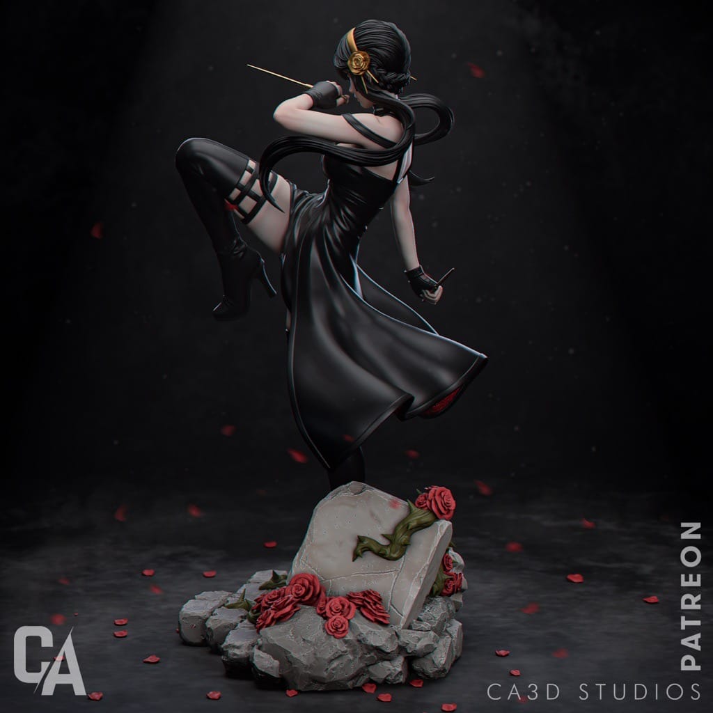 P站图纸印象馆 CA3D 间谍过家家 约尔·福杰 CA3D 间谍过家家 约尔·福杰