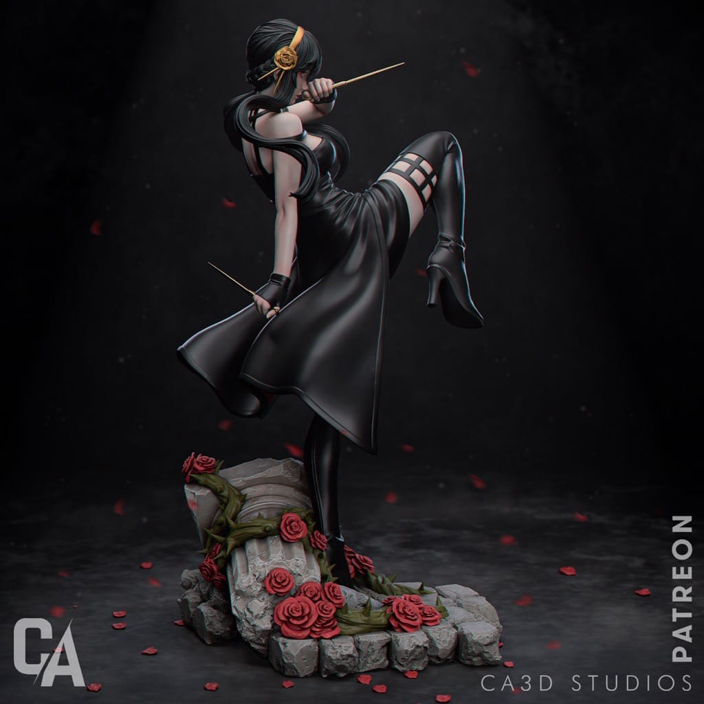 P站图纸印象馆 CA3D 间谍过家家 约尔·福杰 CA3D 间谍过家家 约尔·福杰