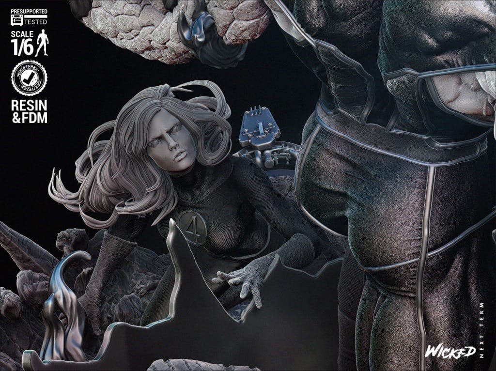 P站图纸印象馆 3DWicked 漫威 灭霸 3DWicked 漫威 灭霸