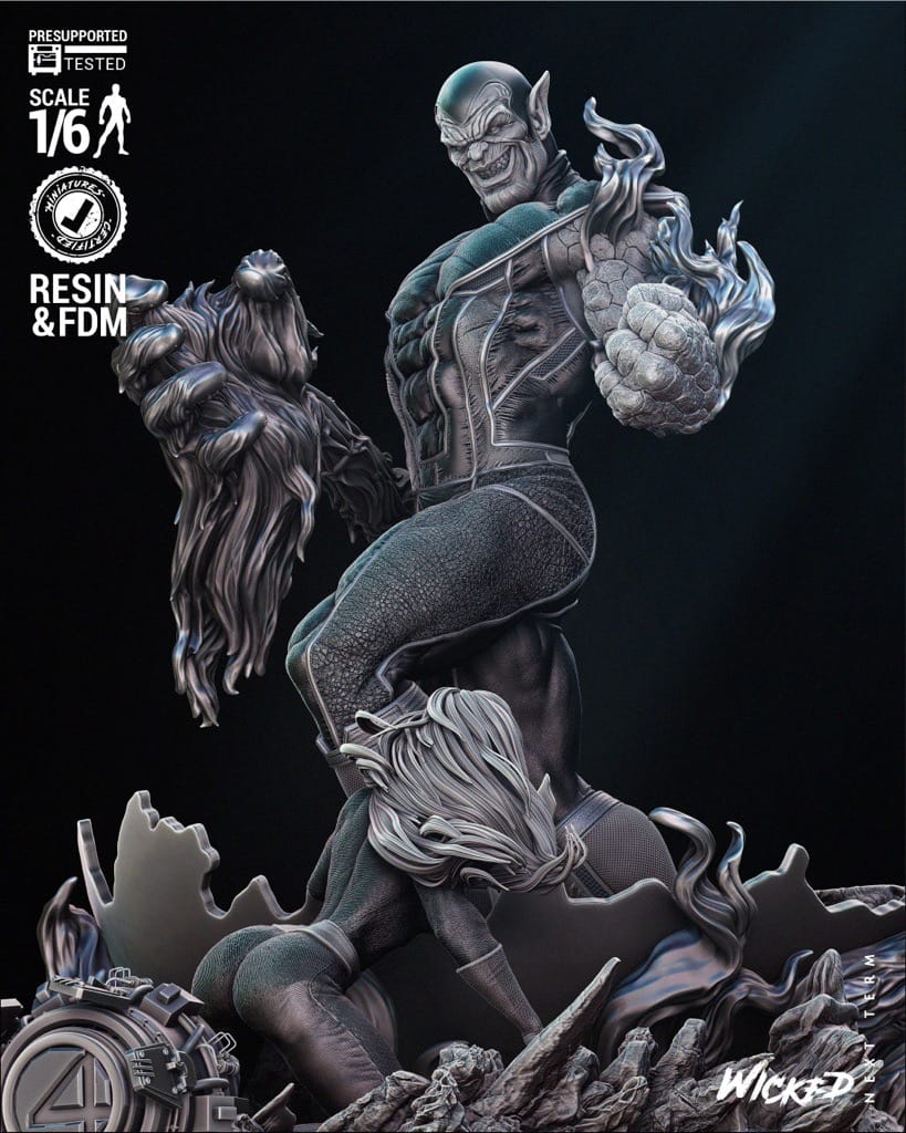 P站图纸印象馆 3DWicked 漫威 灭霸 3DWicked 漫威 灭霸