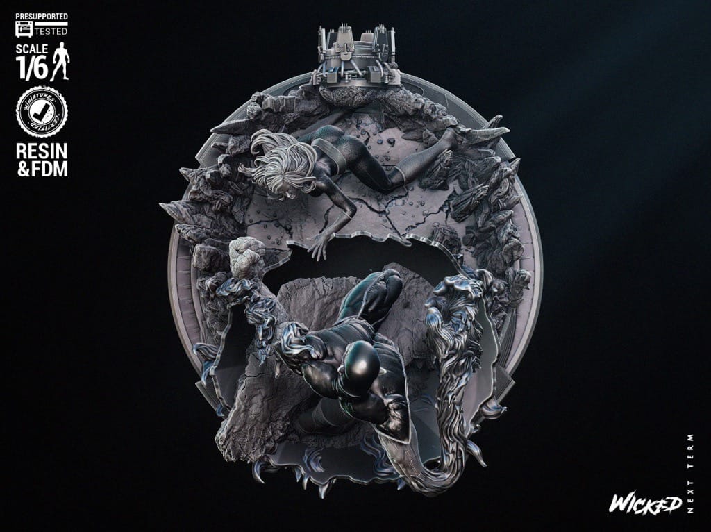 P站图纸印象馆 3DWicked 漫威 灭霸 3DWicked 漫威 灭霸