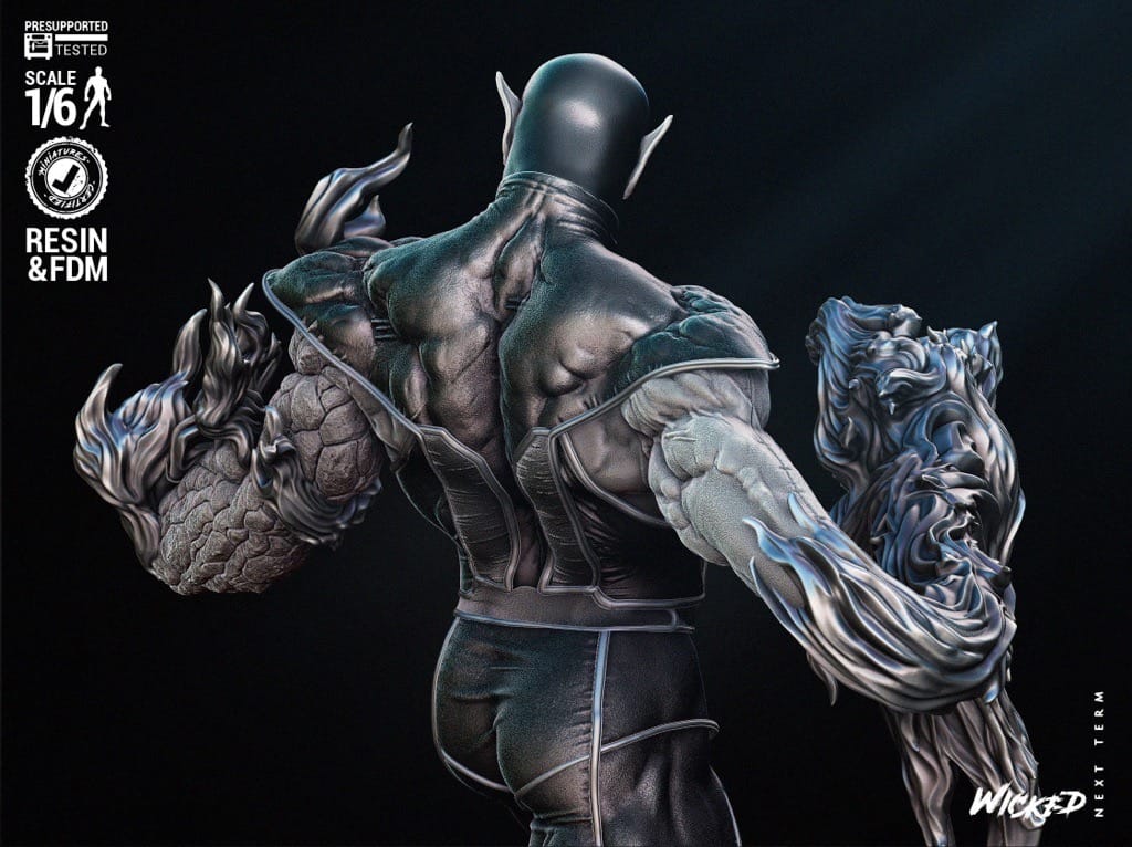 P站图纸印象馆 3DWicked 漫威 灭霸 3DWicked 漫威 灭霸