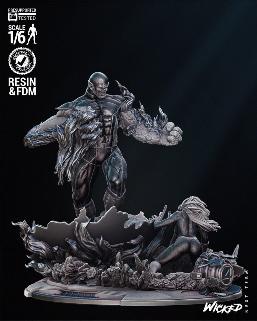 P站图纸印象馆 3DWicked 漫威 灭霸 3DWicked 漫威 灭霸